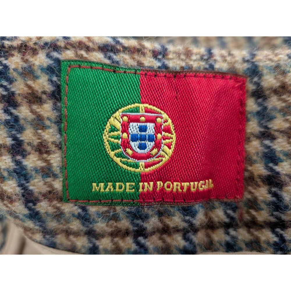 J. McLaughlin Wool Houndstooth Trousers Pants Size 12 Italian Fabric Portugal - Picture 5 of 11